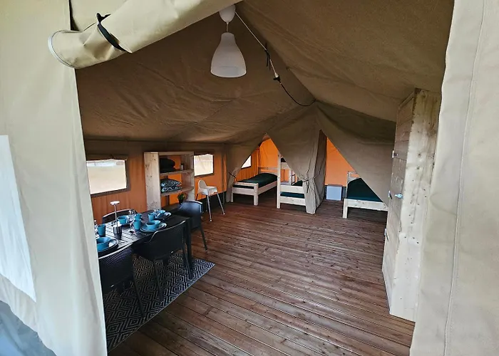 Happyfarm Safaritent Luxusní stan Terschuur